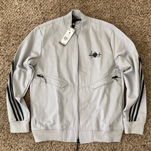 Adidas x James Bond Safin Track Jacket Grey Men’s Size Small NWT MSRP$120 Rare - Picture 2 of 9